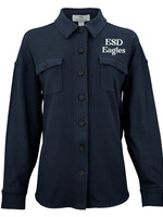 Vantage Wmn Journey Overshirt Navy