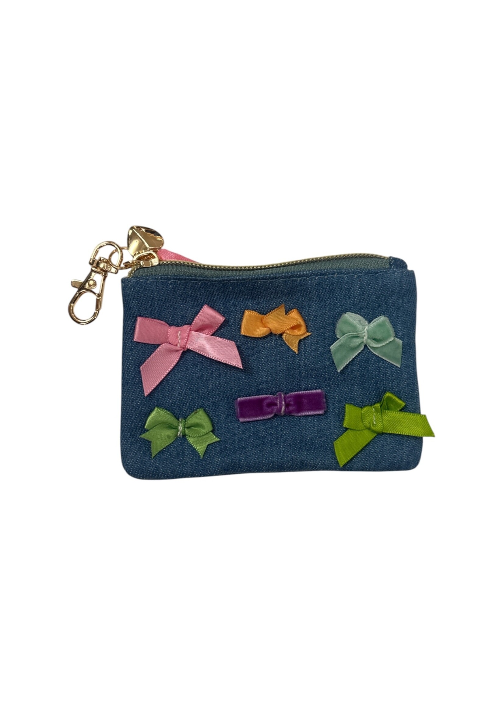 KEYCHAIN POUCH BOWS