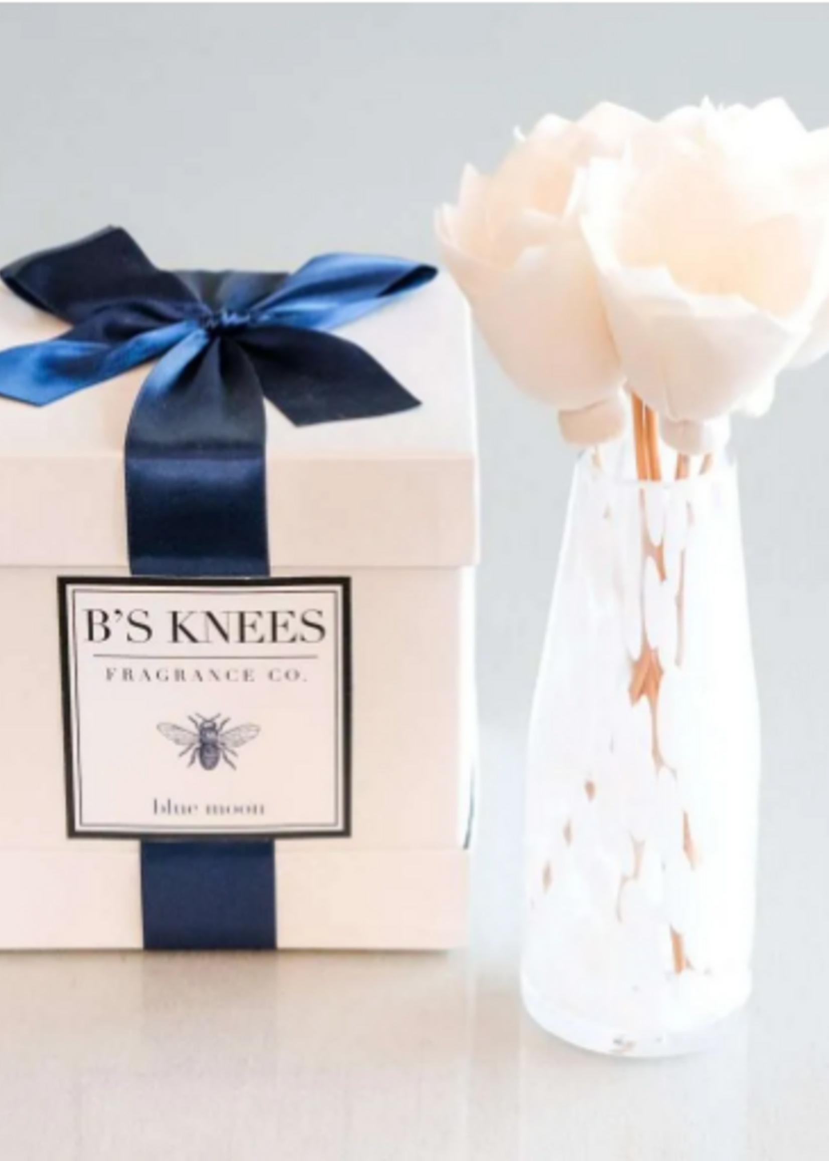 B's Knees Blue Moon  White  Confetti Diffuser