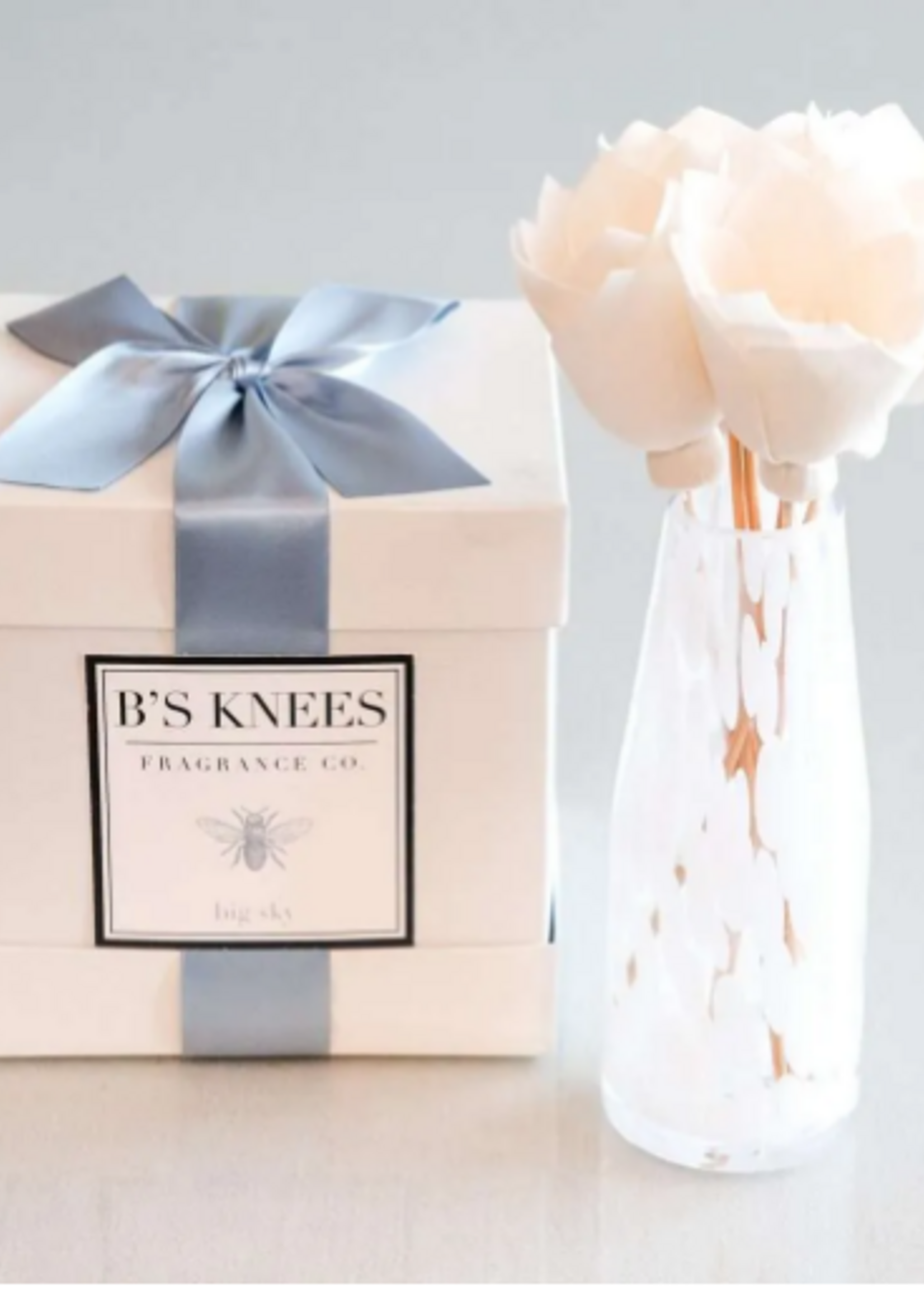 B's Knees Big Sky White Confetti Diffuser