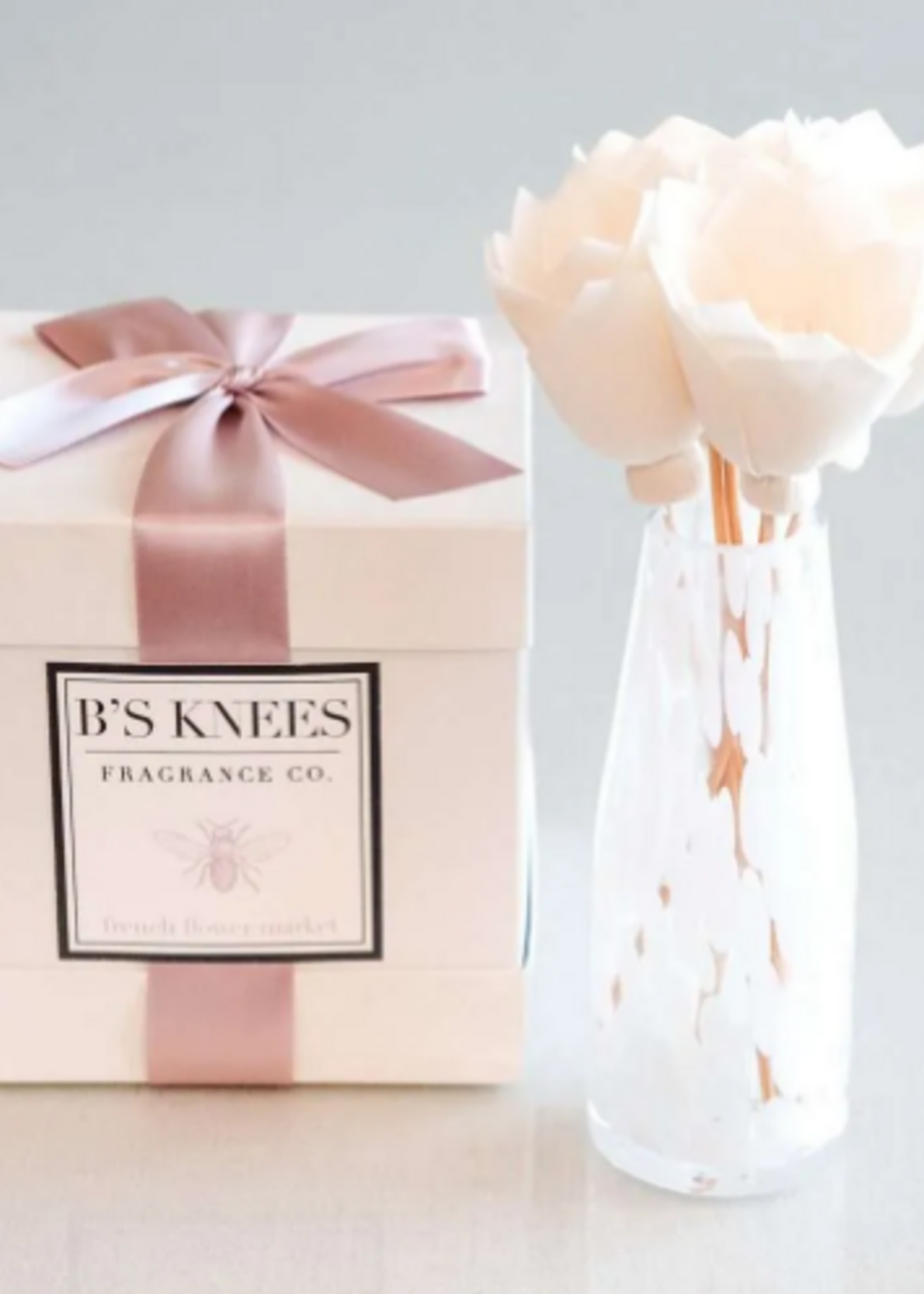 B's Knees French Flower Market White Confetti Diffuser