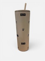 Logo Brands ESD 30oz Step and Repeat Straw Tumbler