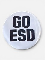 GO ESD BUTTON LIGHT BLUE