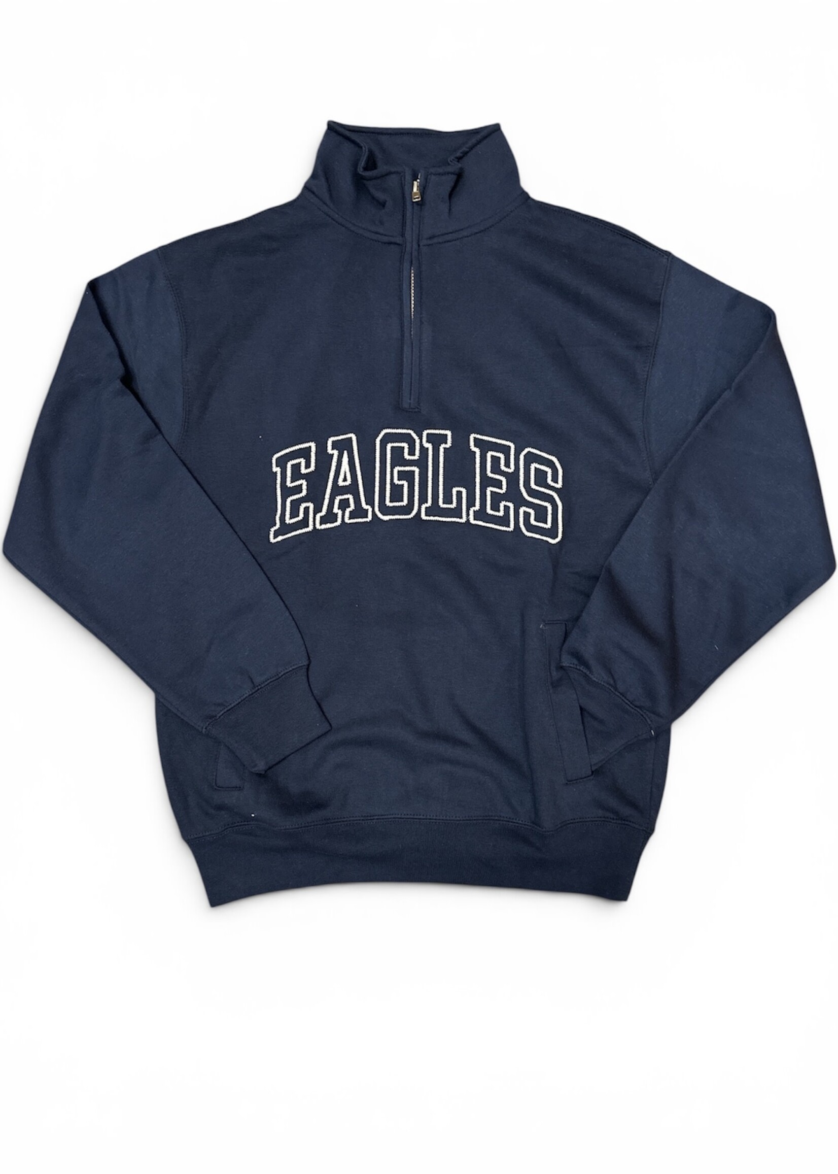 EAGLES EMB QUARTER ZIP