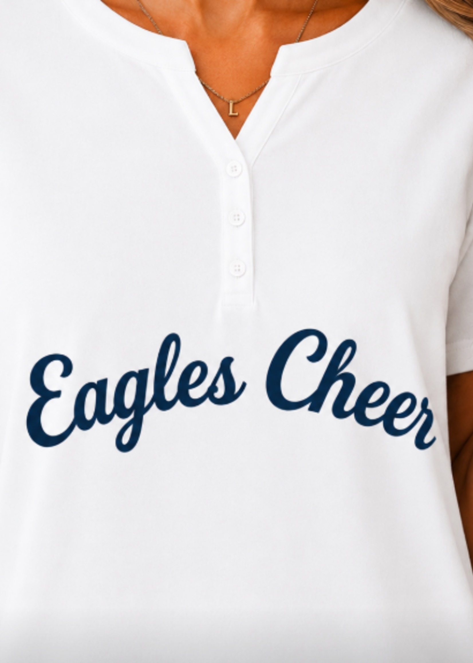 2026 White Eagles Cheer Henley (MIDDLE SCHOOL TEAM)