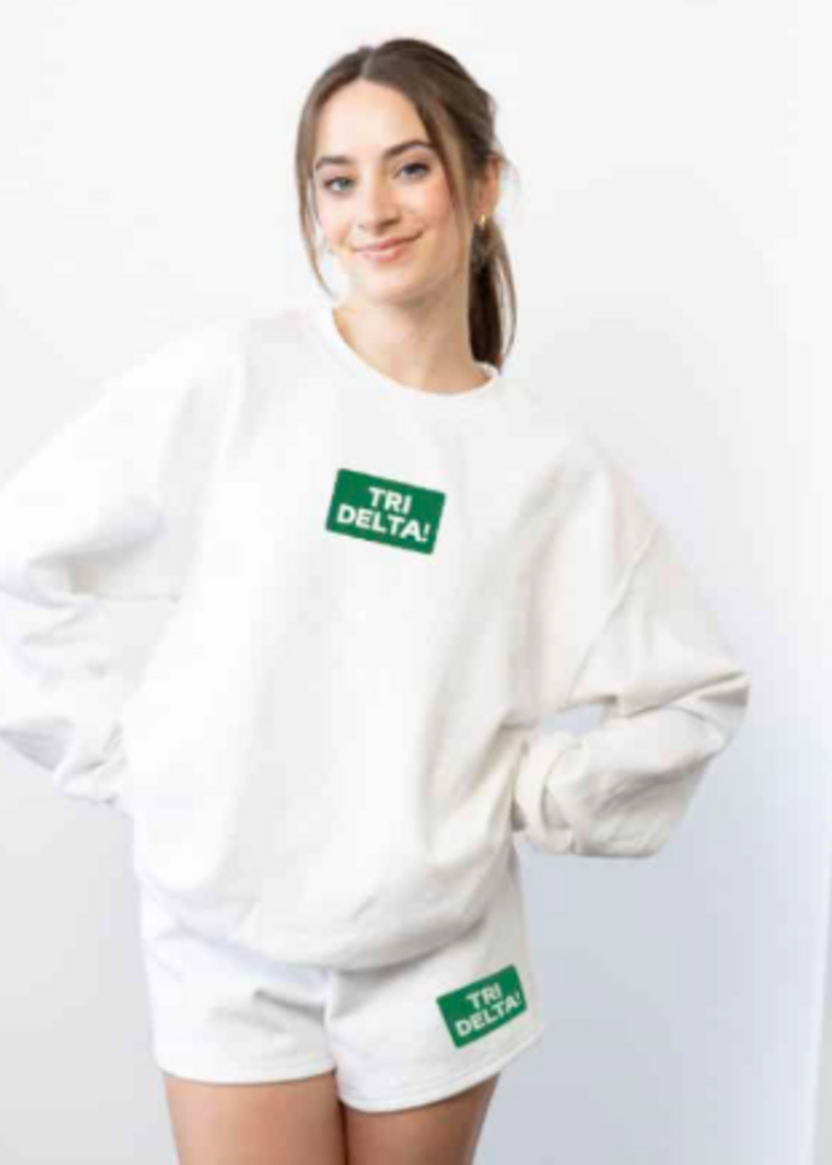 2026 ESD CHEER Oversized Crewneck Sweatshirt
