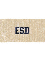 Logofit Sloane Ribbed Knit Earband Tan ESD