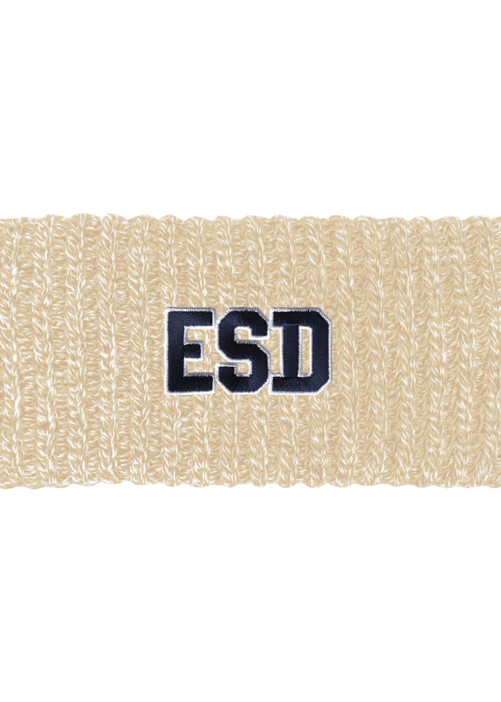 Logofit Sloane Ribbed Knit Earband Tan ESD