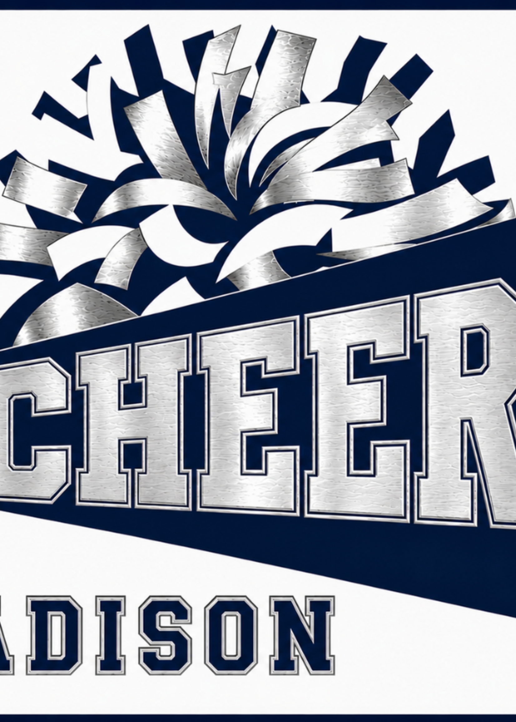 2026 Varsity/JV Cheer Yard Sign