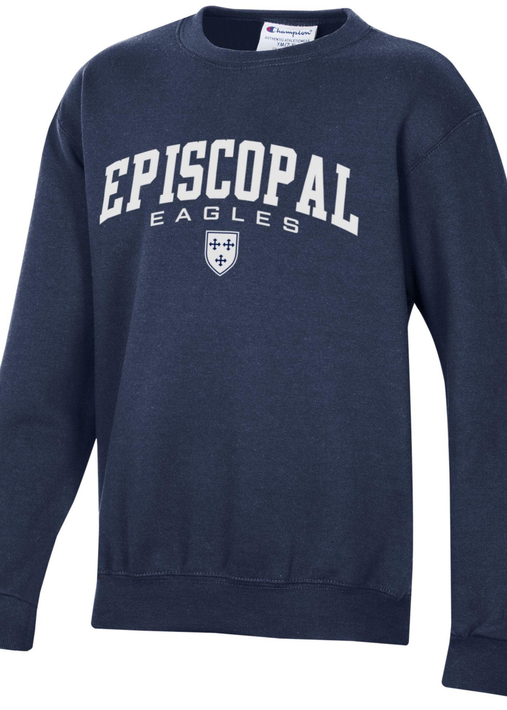 Champion PB Fleece Crew Twill EPISCOPAL Arched