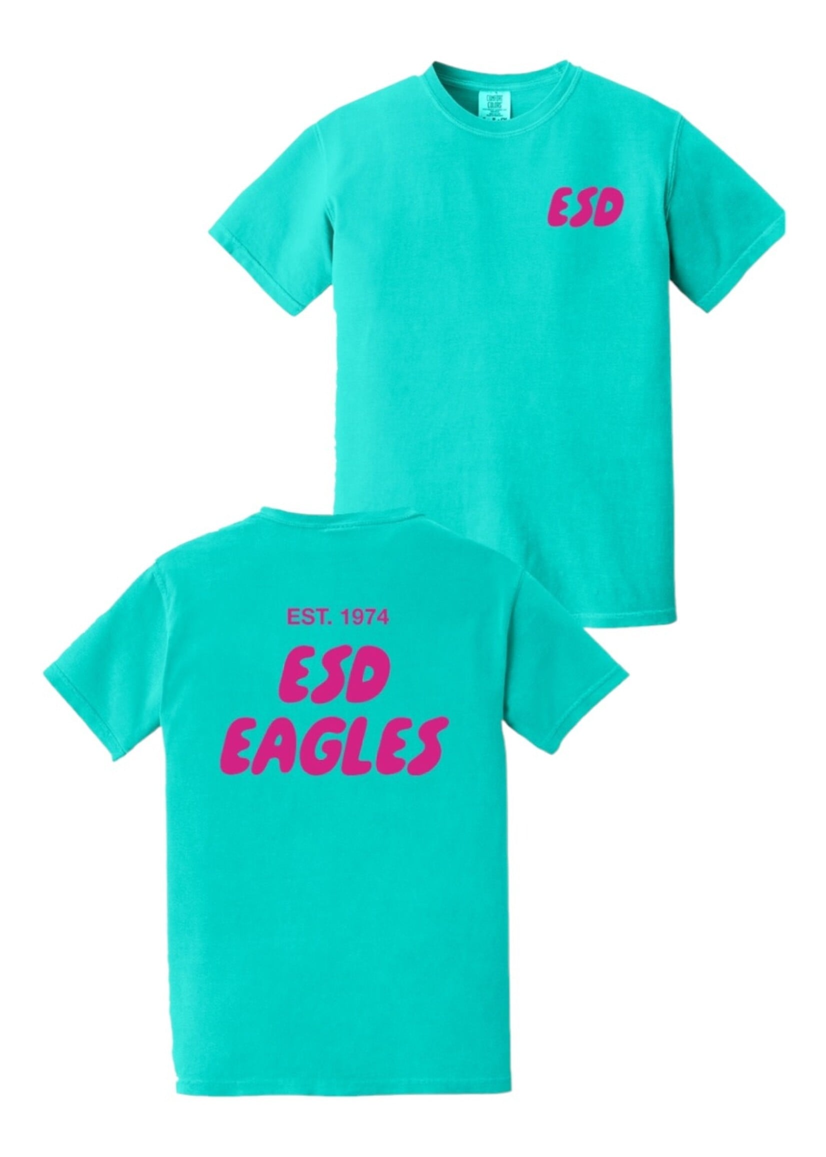 EN MINT YOUTH T-SHIRT BUBBLE LOGO