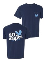 EN NAVY T-SHIRT GO EAGLES