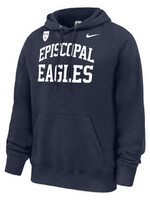 Nike NIKE Club PO Hoodie  Arched EPISCOPAL over EAGLES with Shield Above