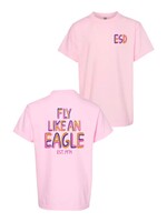 EN PINK T-SHIRT FLY LIKE AN EAGLE