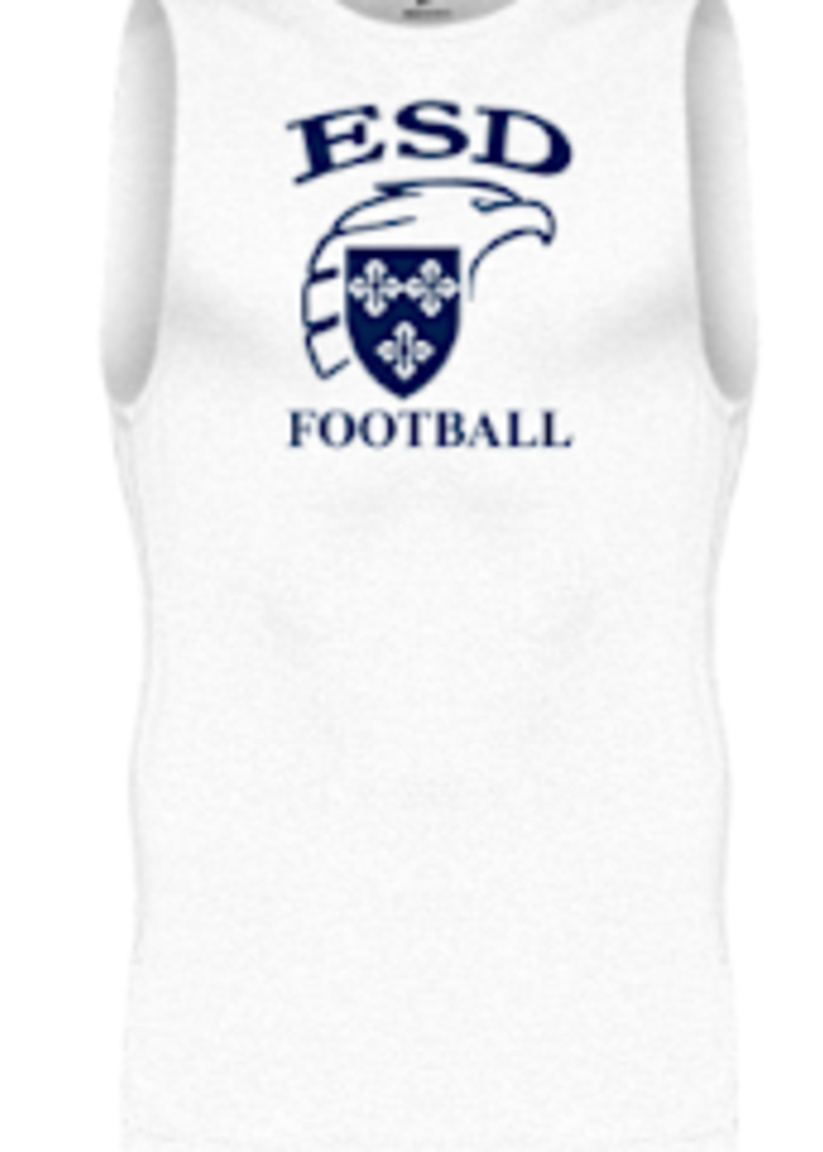 BSN White Compression Tee FOOTBALL 2026