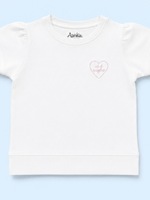 Azarhia - White SS Holly ESD Heart
