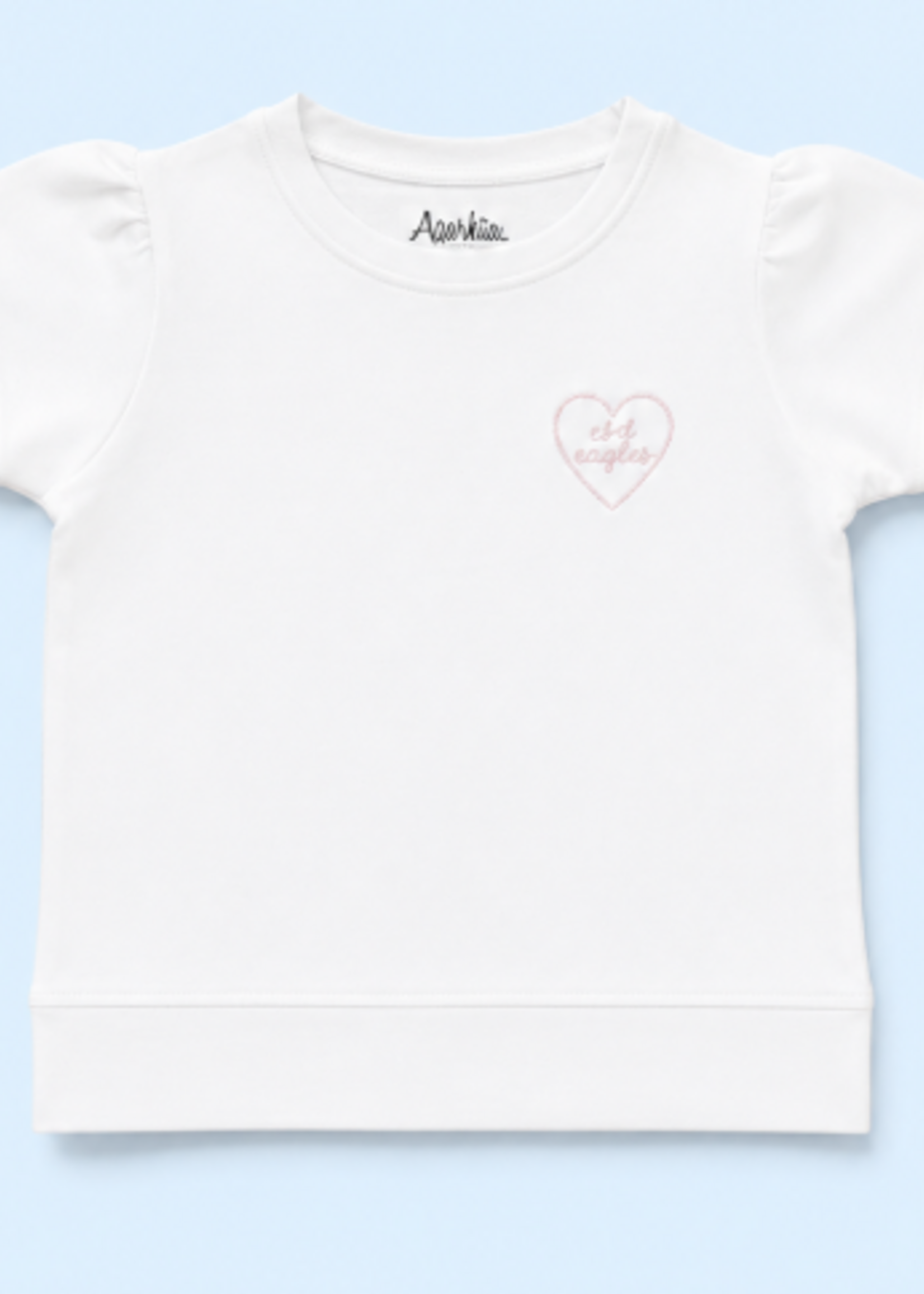 Azarhia - White SS Holly ESD Heart