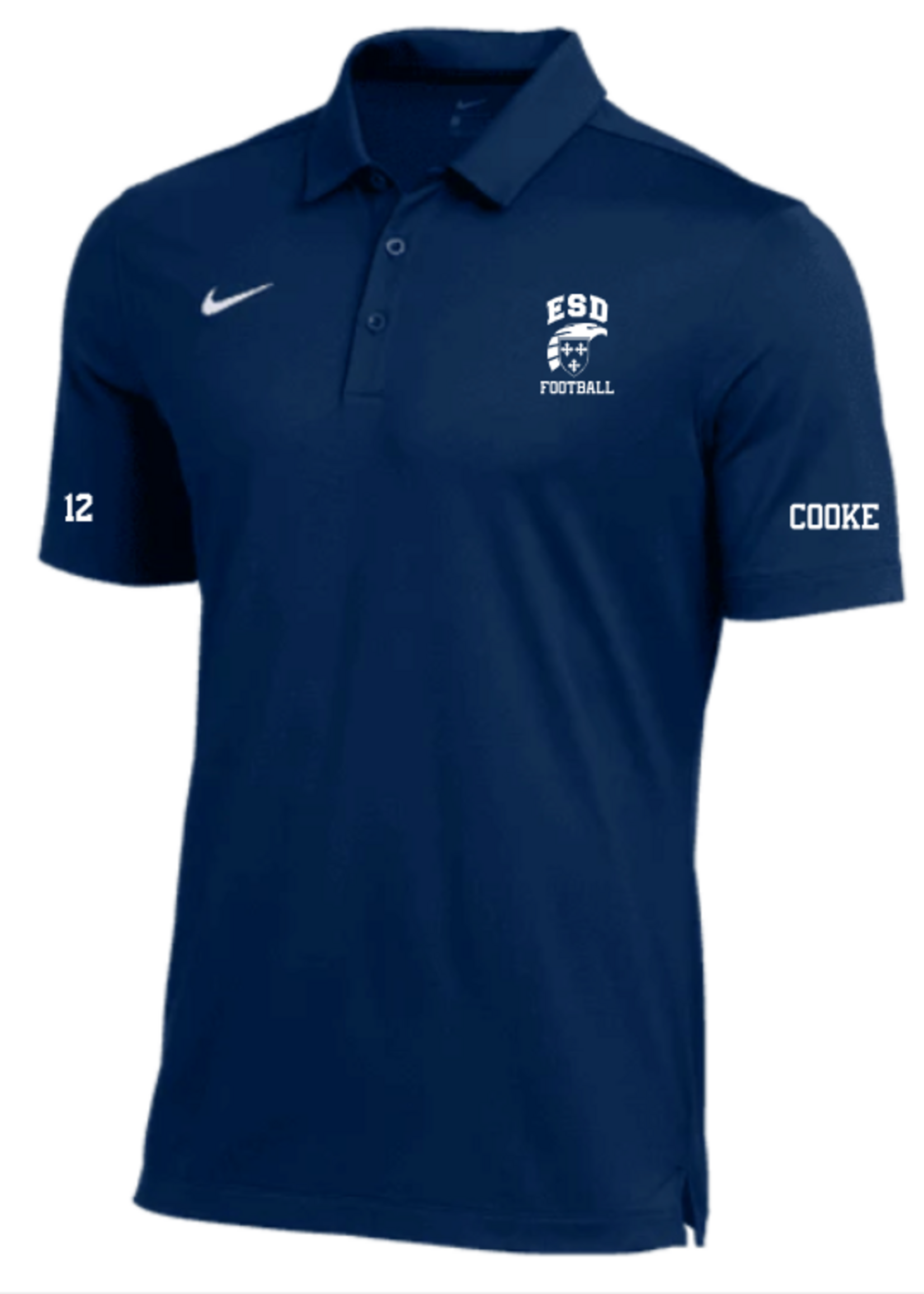 2026 Nike Custom Football Parent Polo