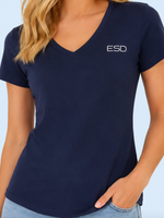 UMGEE Navy ESD V-Neck Tee
