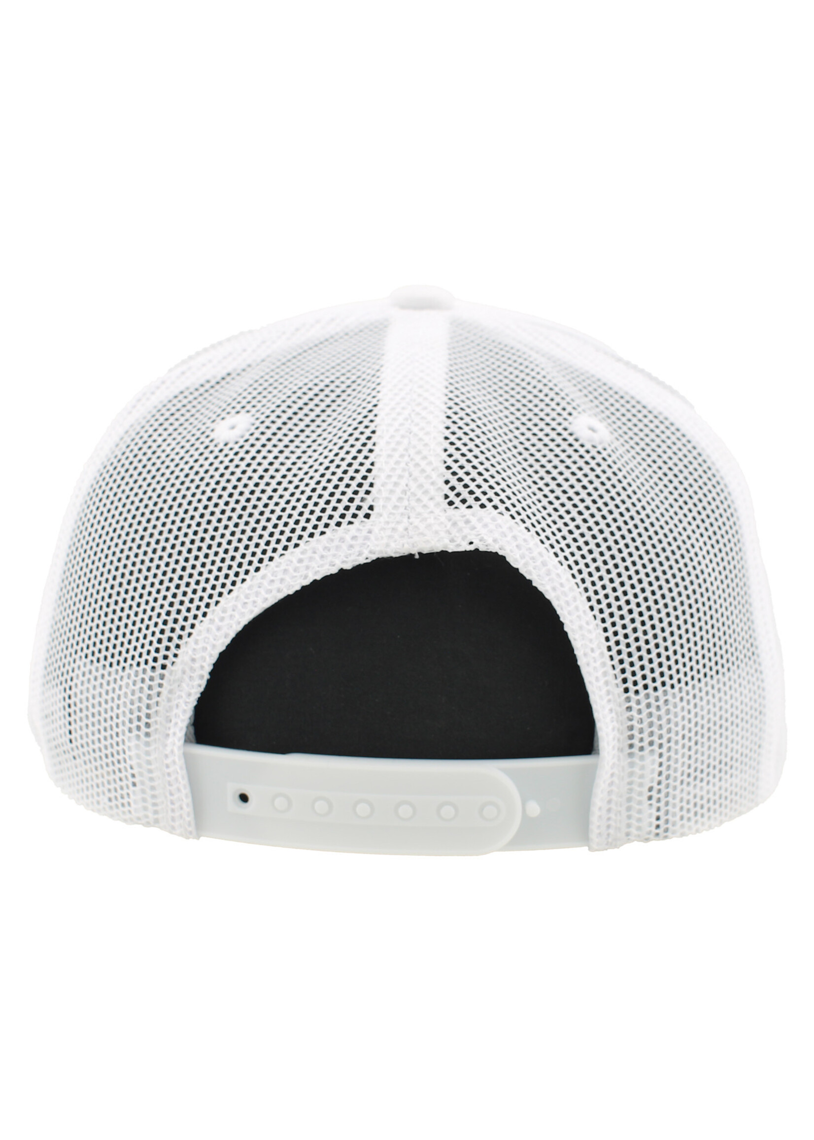 Zephyr Foam Front Trucker White with EAGLES