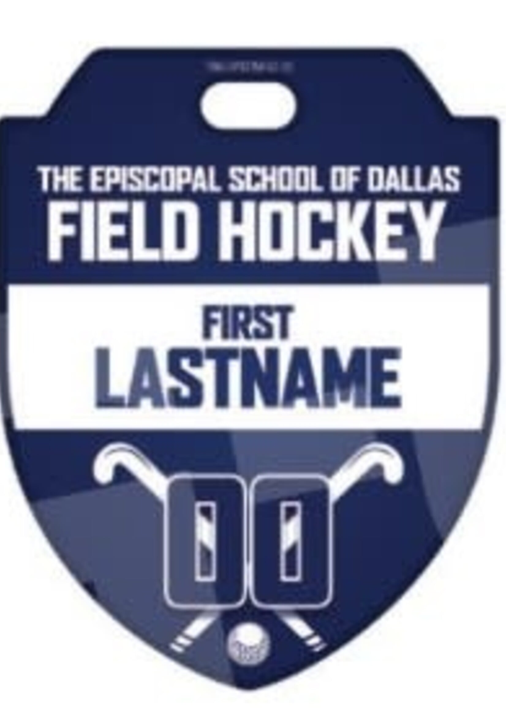 2026 Field Hockey Custom Bag Tag