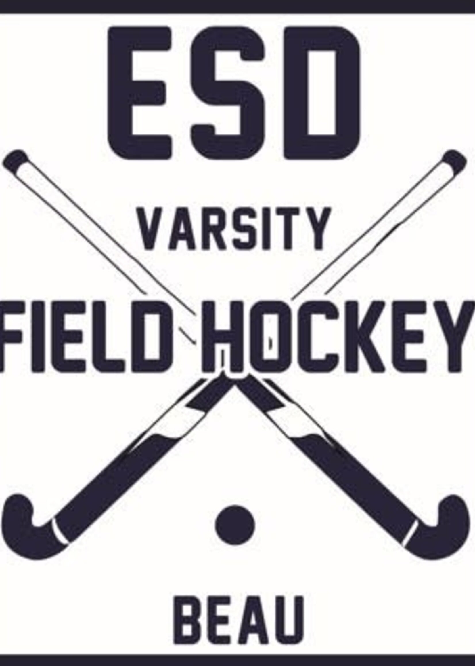 2026 Field Hockey Custom Yard Sign