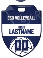 2026 Volleyball Custom Bag Tag