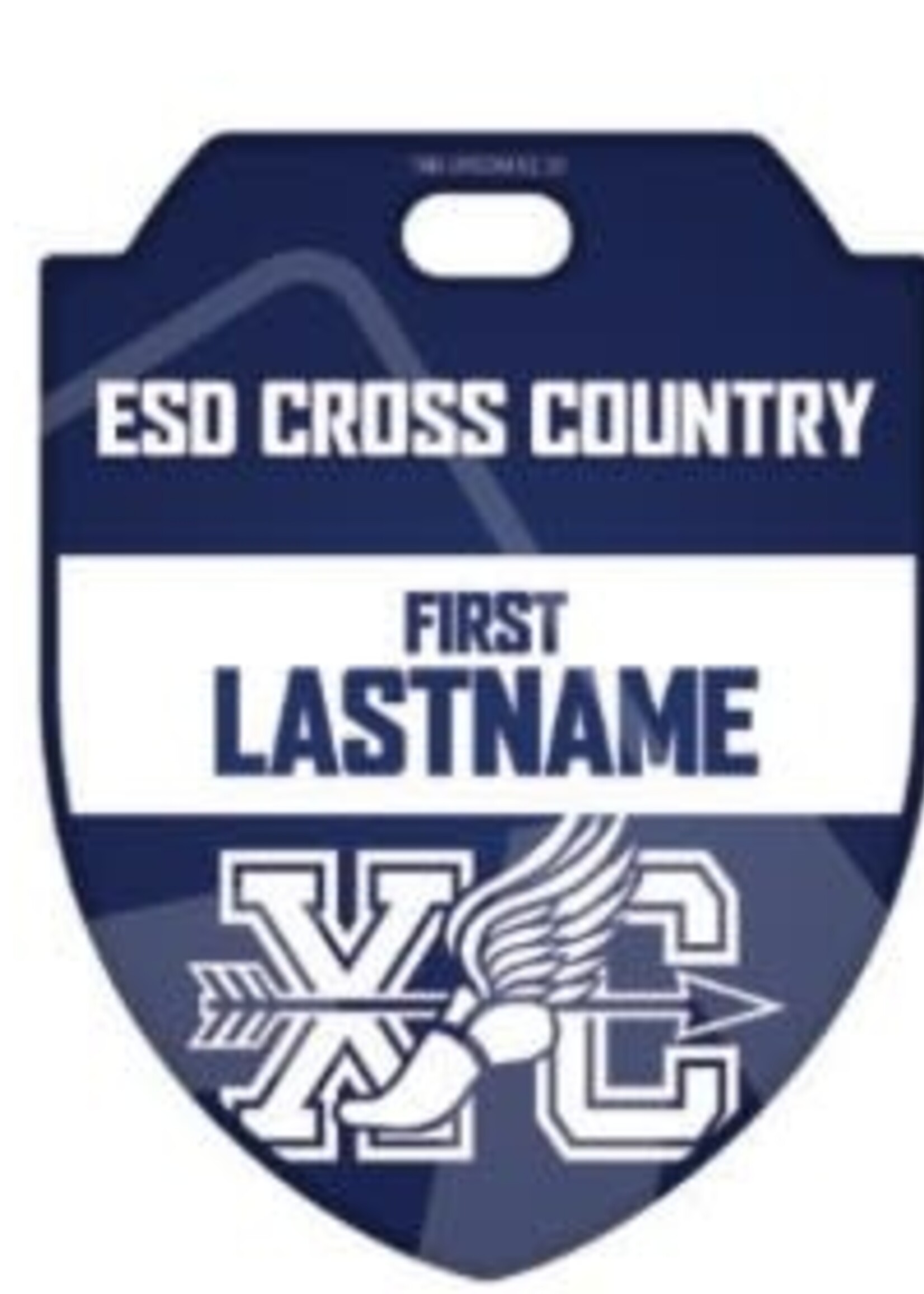 2026 Cross Country Custom Bag Tag