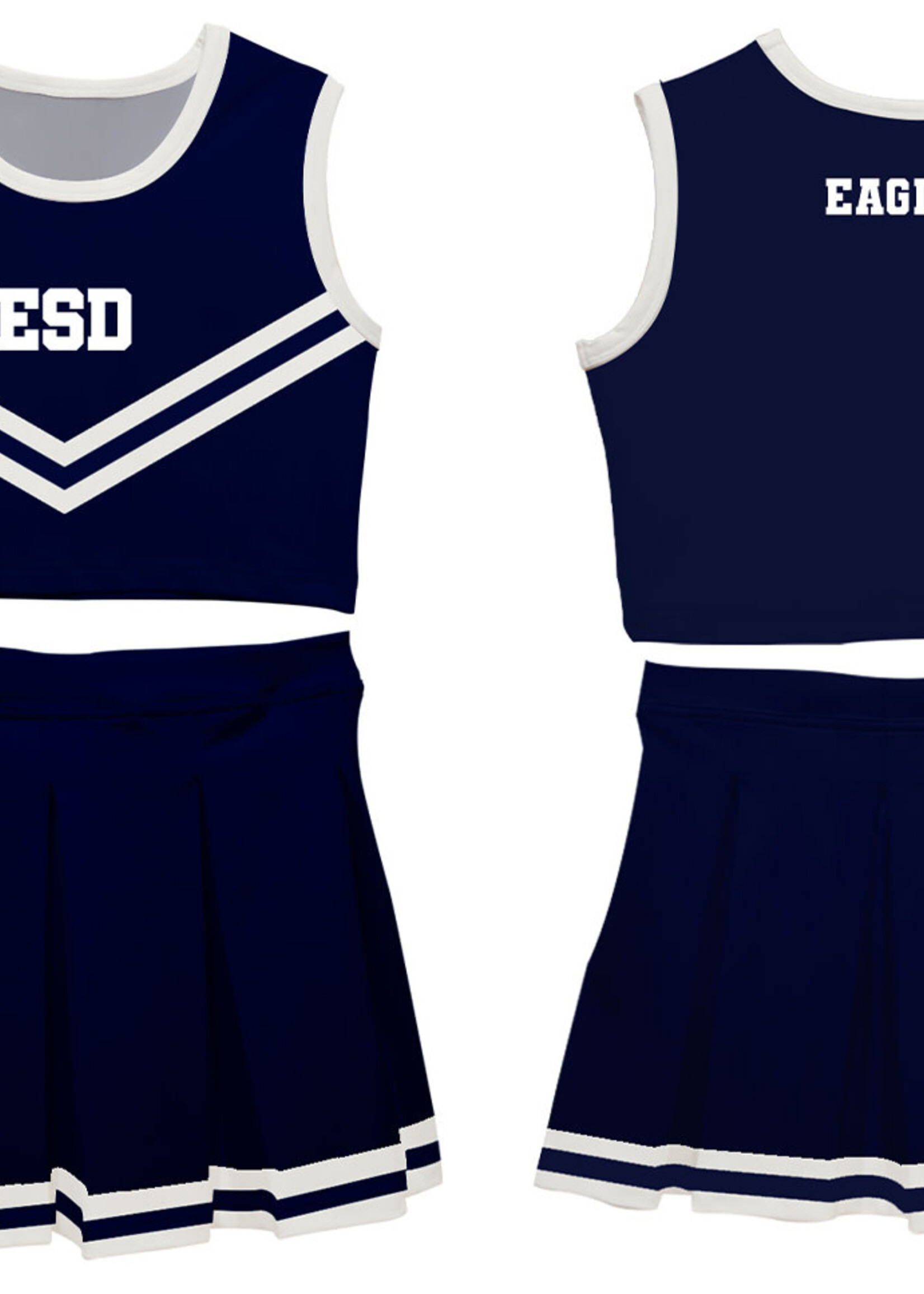 Vive la Fete Ashley 2 Piece Cheer Dress