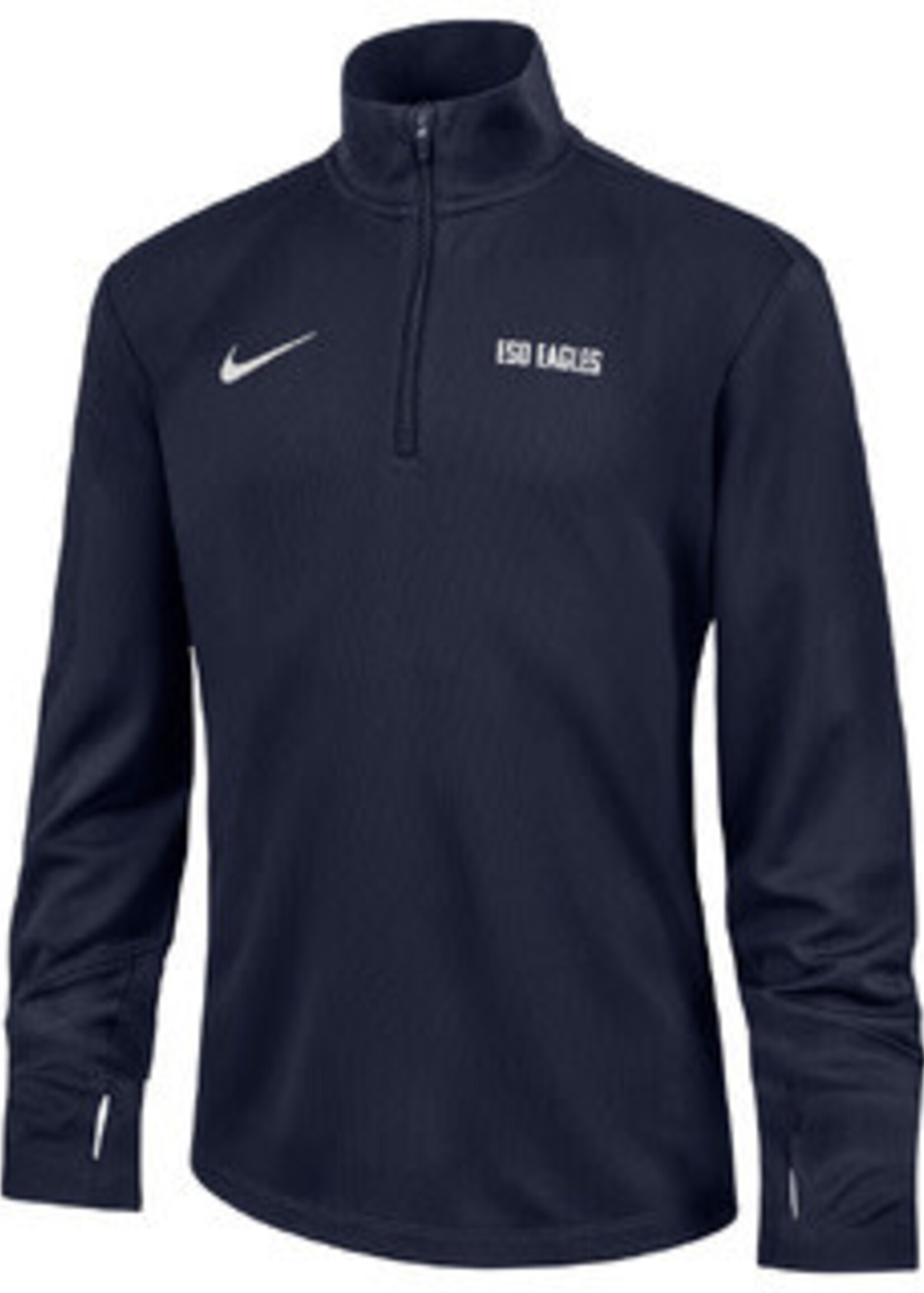 Nike NIKE Dri Fit UV LS Half Zip Navy
