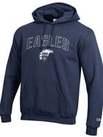 Champion PB Hoodie Outline EAGLES over Eagle Shield
