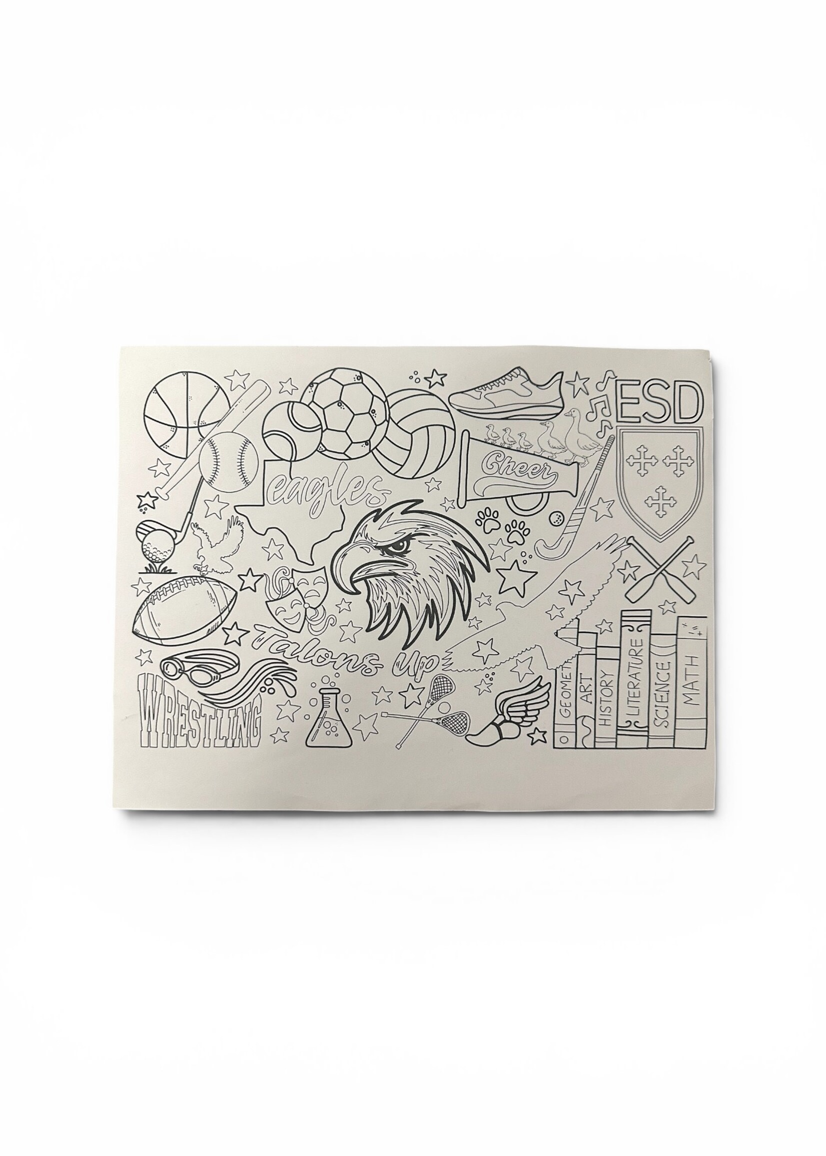 ESD Custom Coloring Poster
