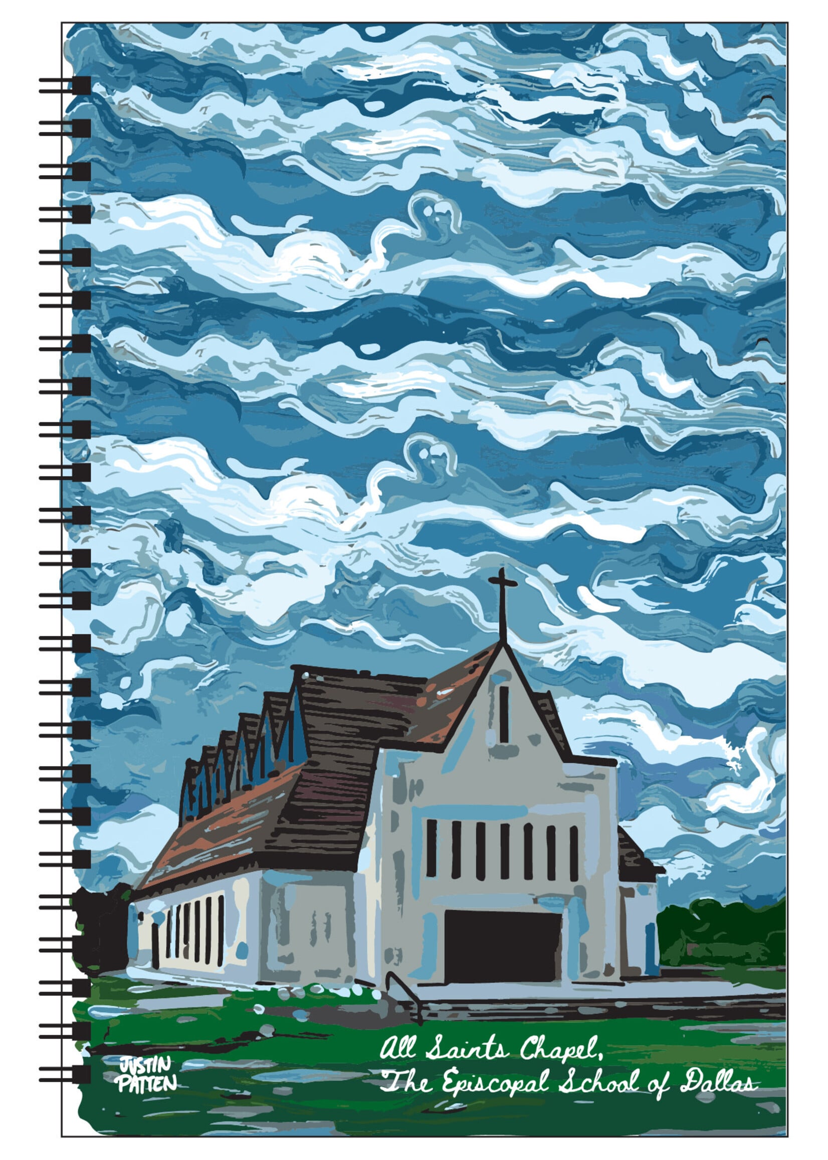Neill Enterprises JP All Saints Chapel Spiral Journal