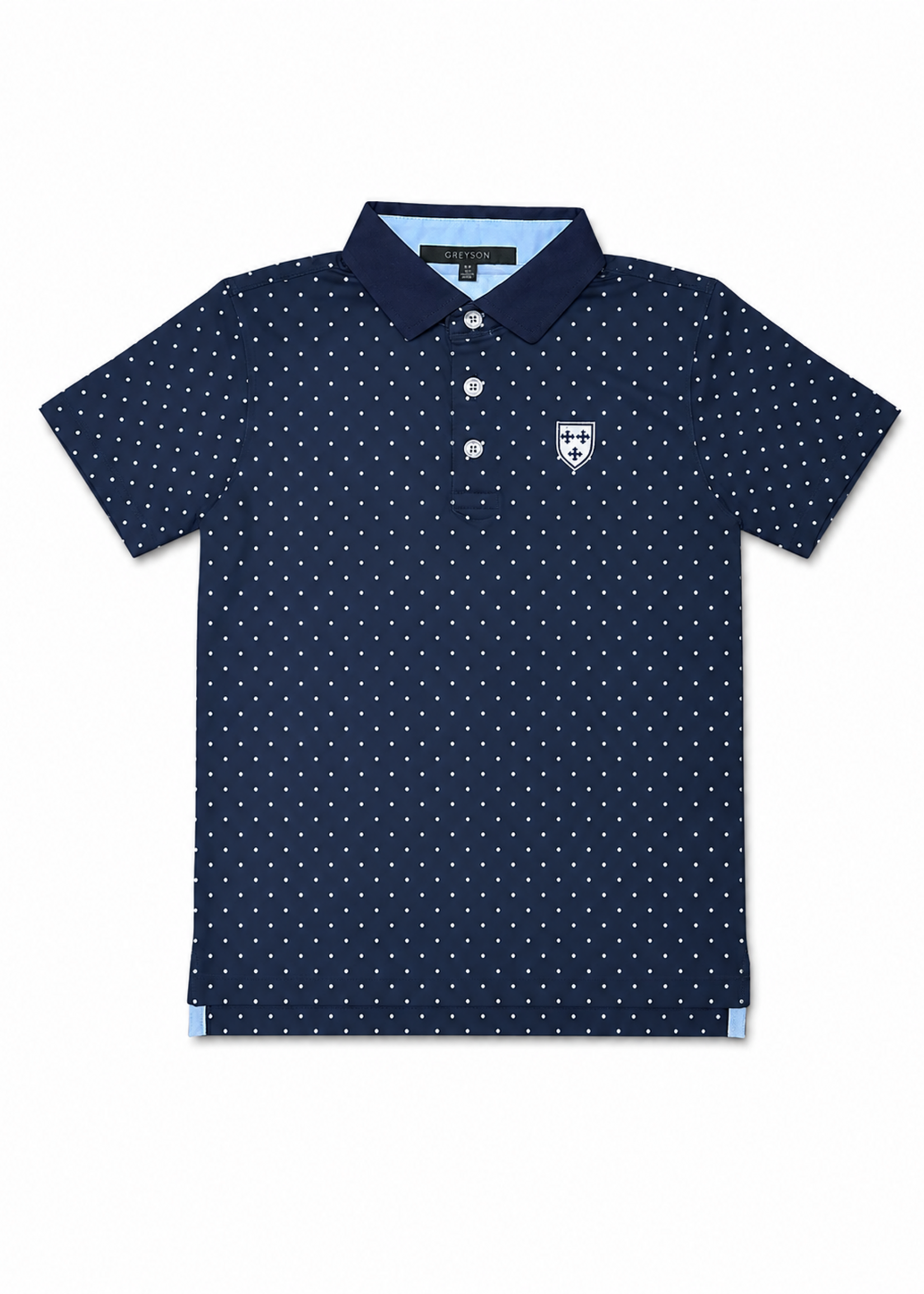 GREYSON Greyson Pack Dot Polo Navy