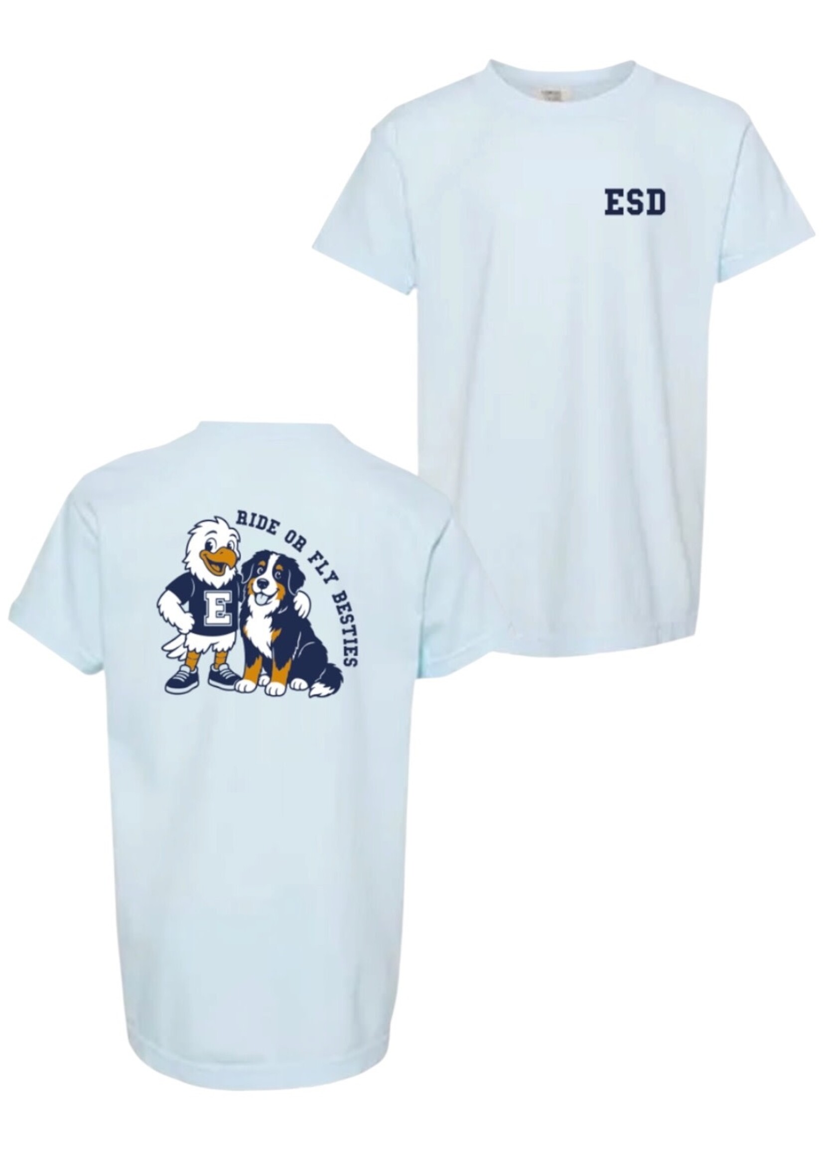 EN LT. BLUE YOUTH T-SHIRT BESTIES