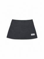 COLLEGE CONCEPTS Concepts Centerline Knit Skort Charcoal