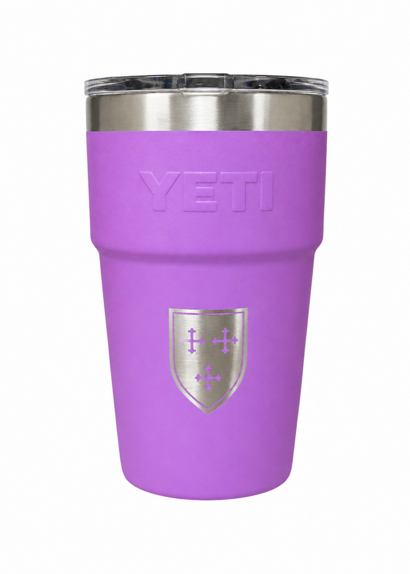 YETI Rambler 16oz Tumbler Desert Bloom with Shield