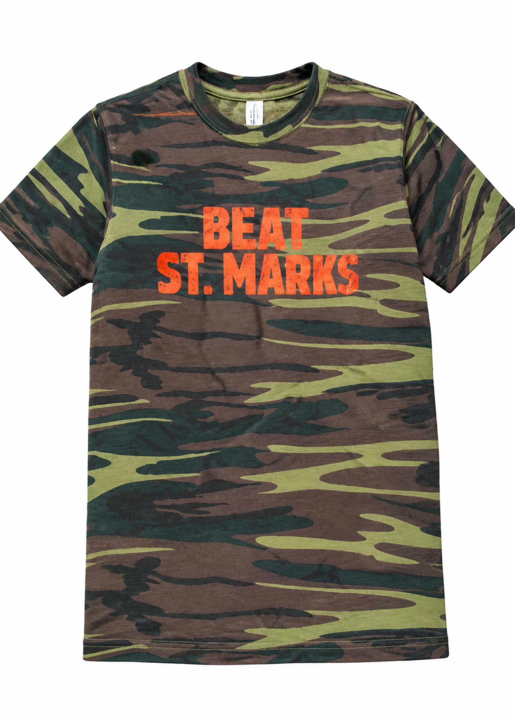 CAMO T-SHIRT - SIZE ADULT SMALL