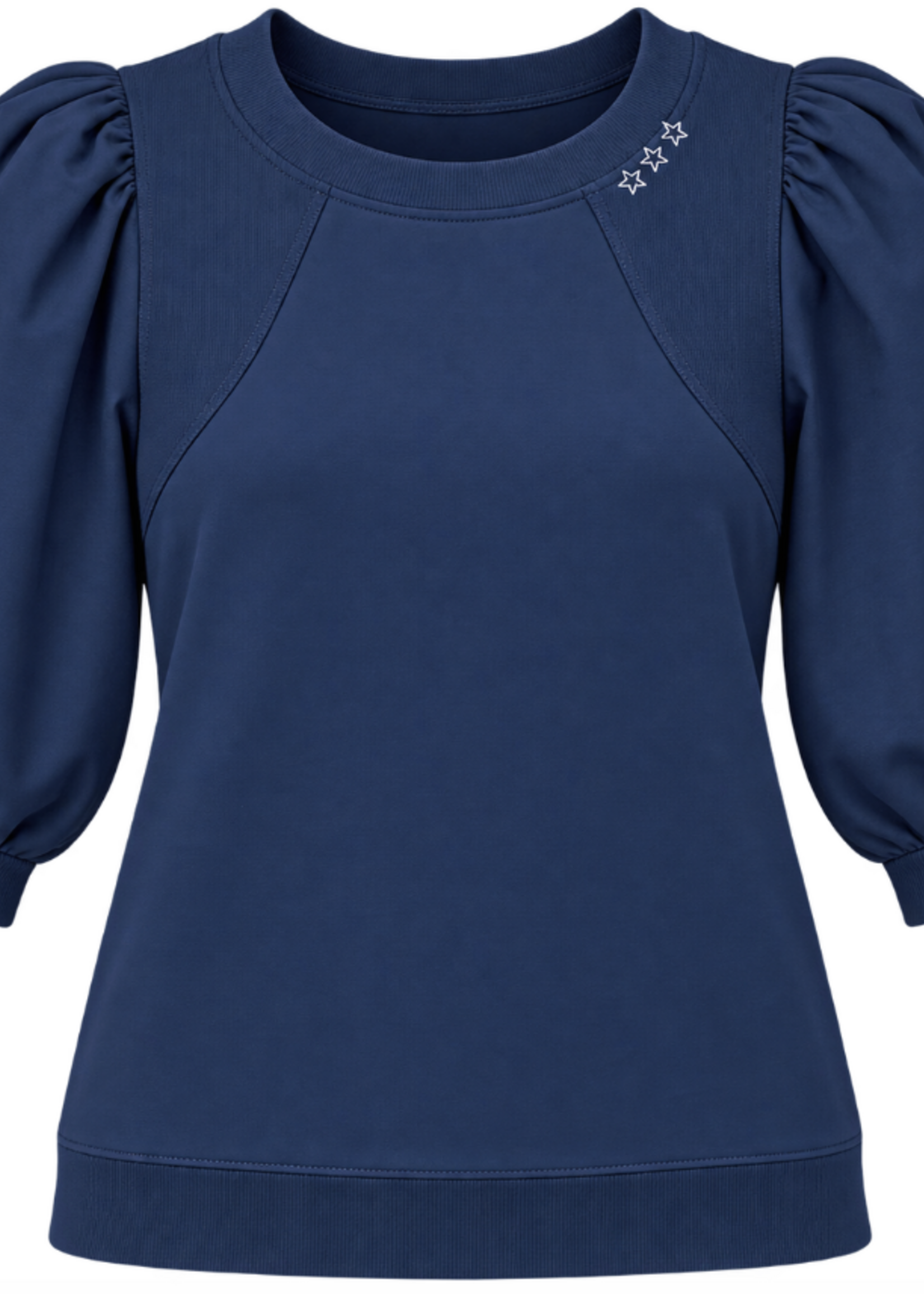 UMGEE NAVY PUFF SLEEVE WITH STARS