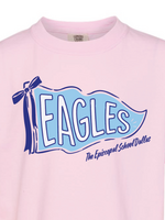Eagles Pink Pennant Youth Tee