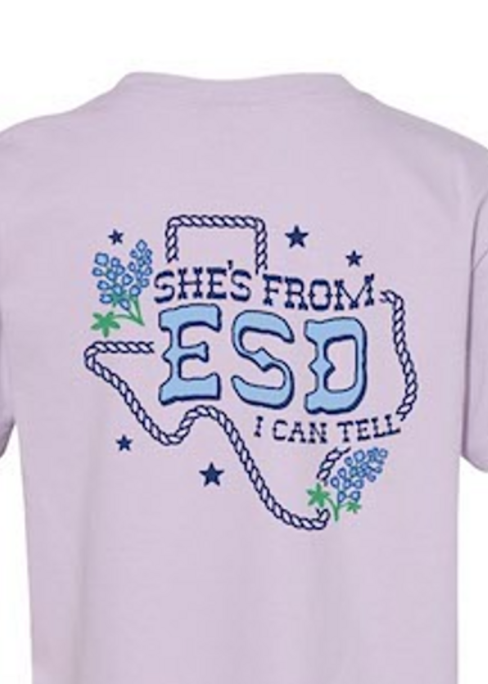 SHES FROM ESD YOUTH TEE