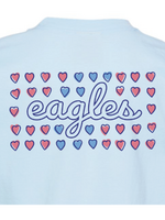 CHAMBRAY EAGLES HEARTS YOUTH TEE