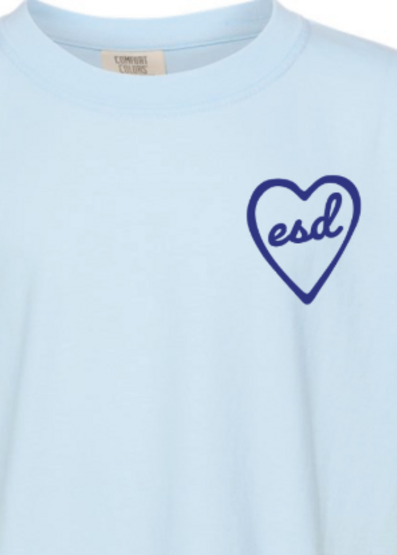 CHAMBRAY EAGLES HEARTS YOUTH TEE