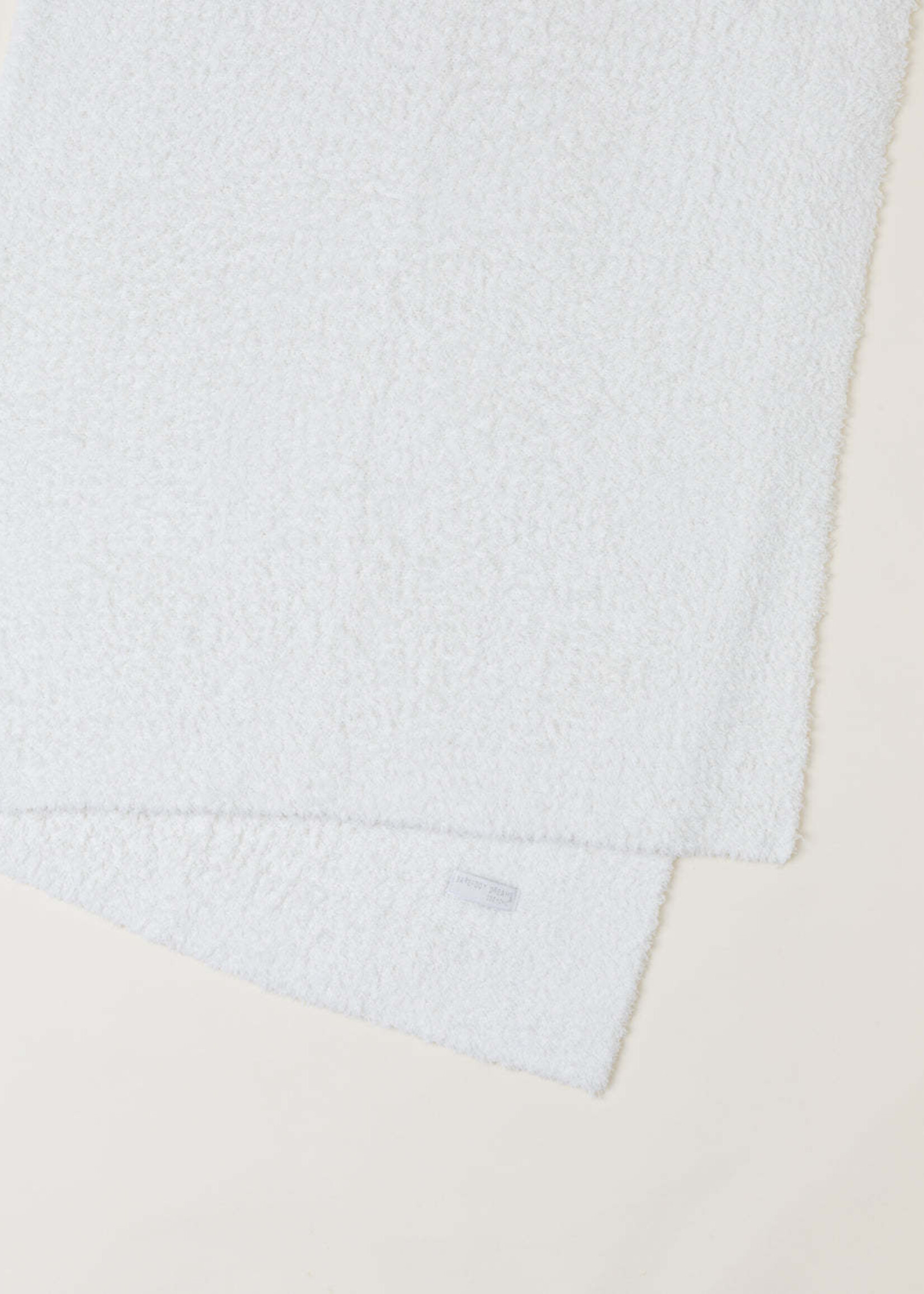 Barefoot Dreams Cozy Chic Throw 54" x 72" Cream PLAIN