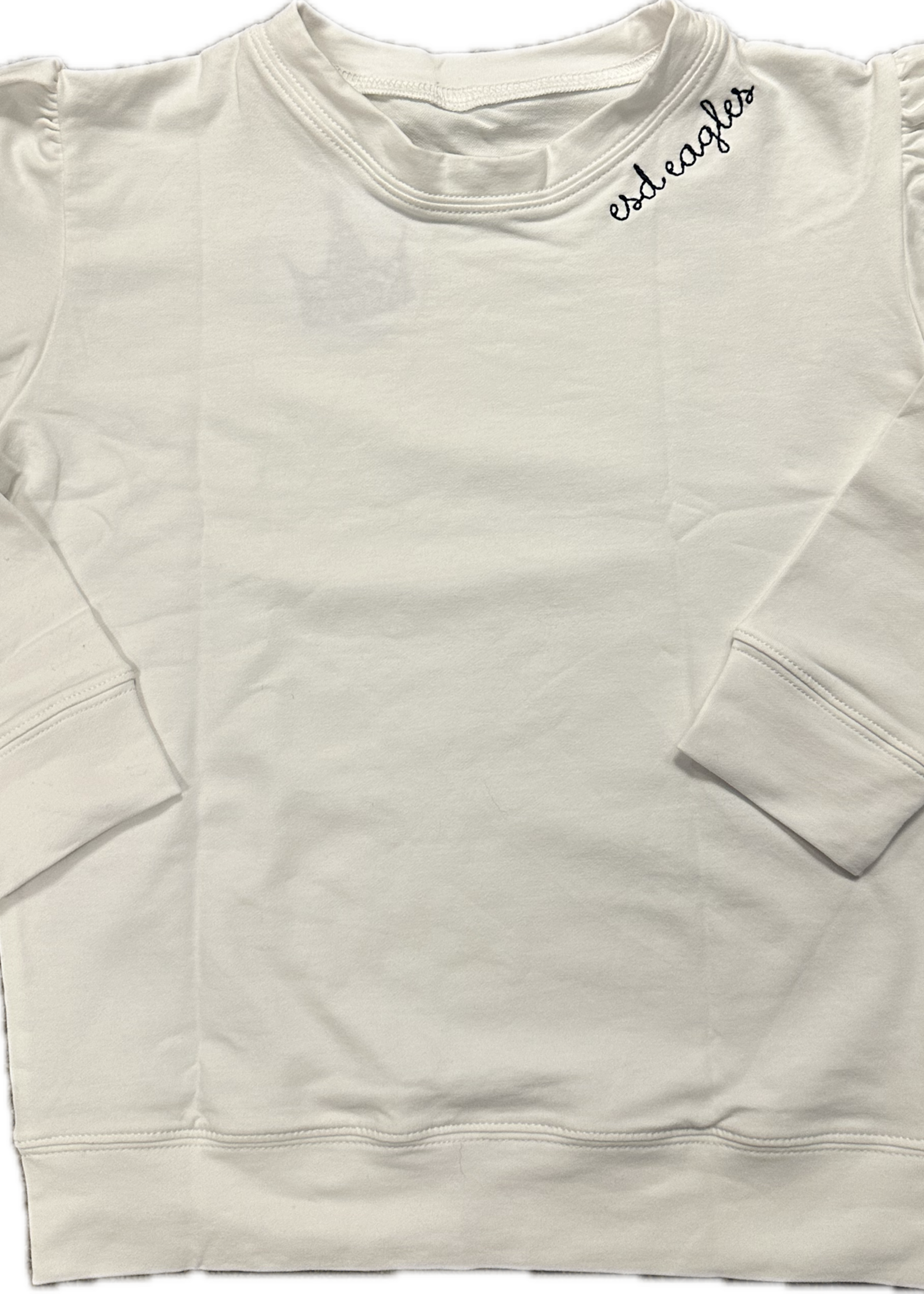 AZARHIA Holly Sweatshirt with Script esd eagles