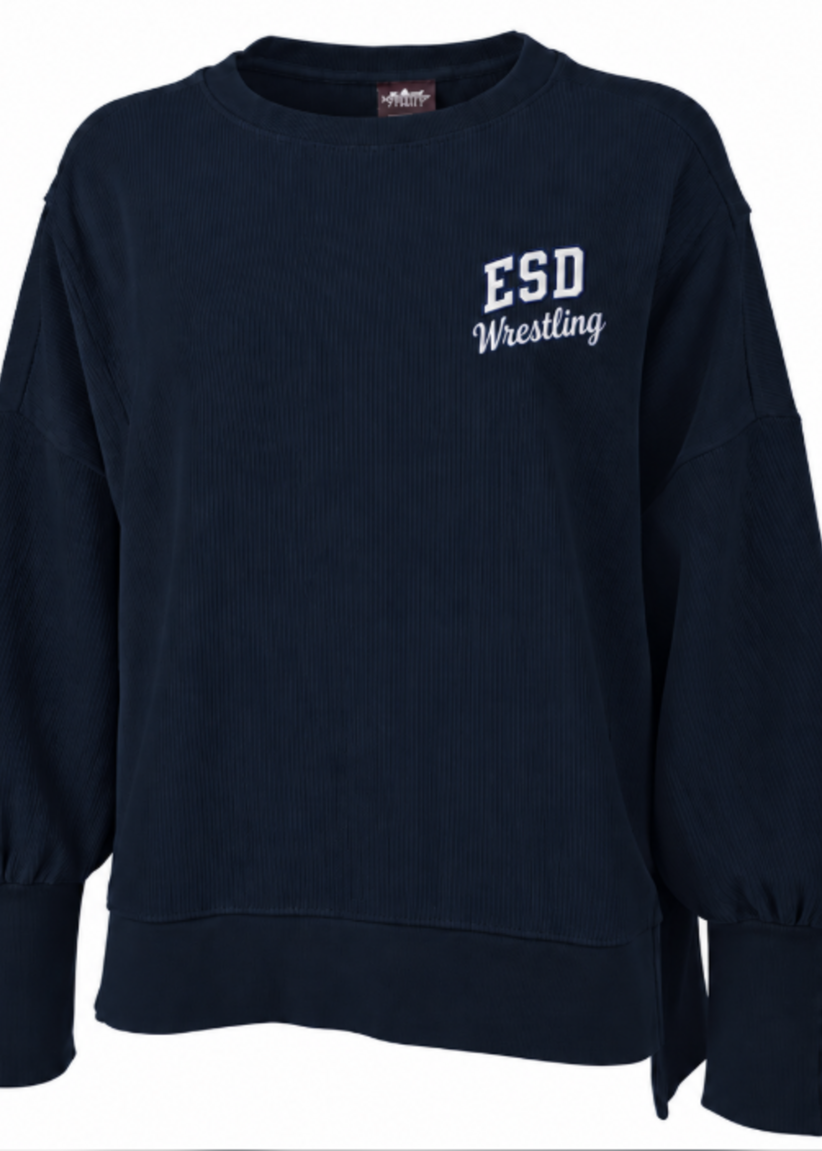 2026 ESD WRESTLING WOMENS RIBBED NAVY SWEATSHIRT