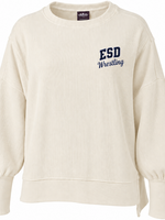 2026 ESD WRESTLING WOMENS RIBBED IVORY SWEATSHIRT