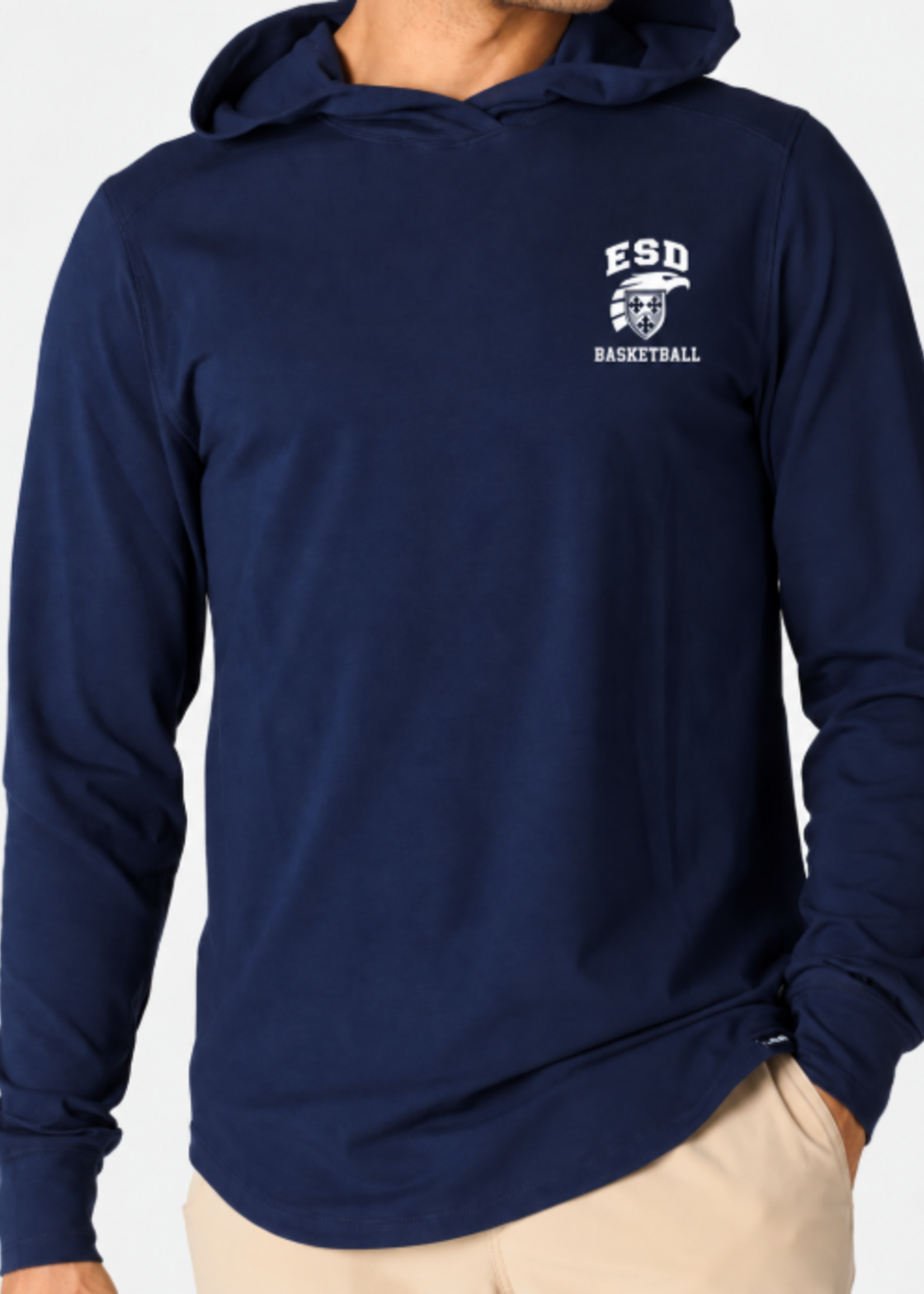 2026 LEGENDS BASKETBALL LS Aviation Hoodie NAVY(Lightweight)