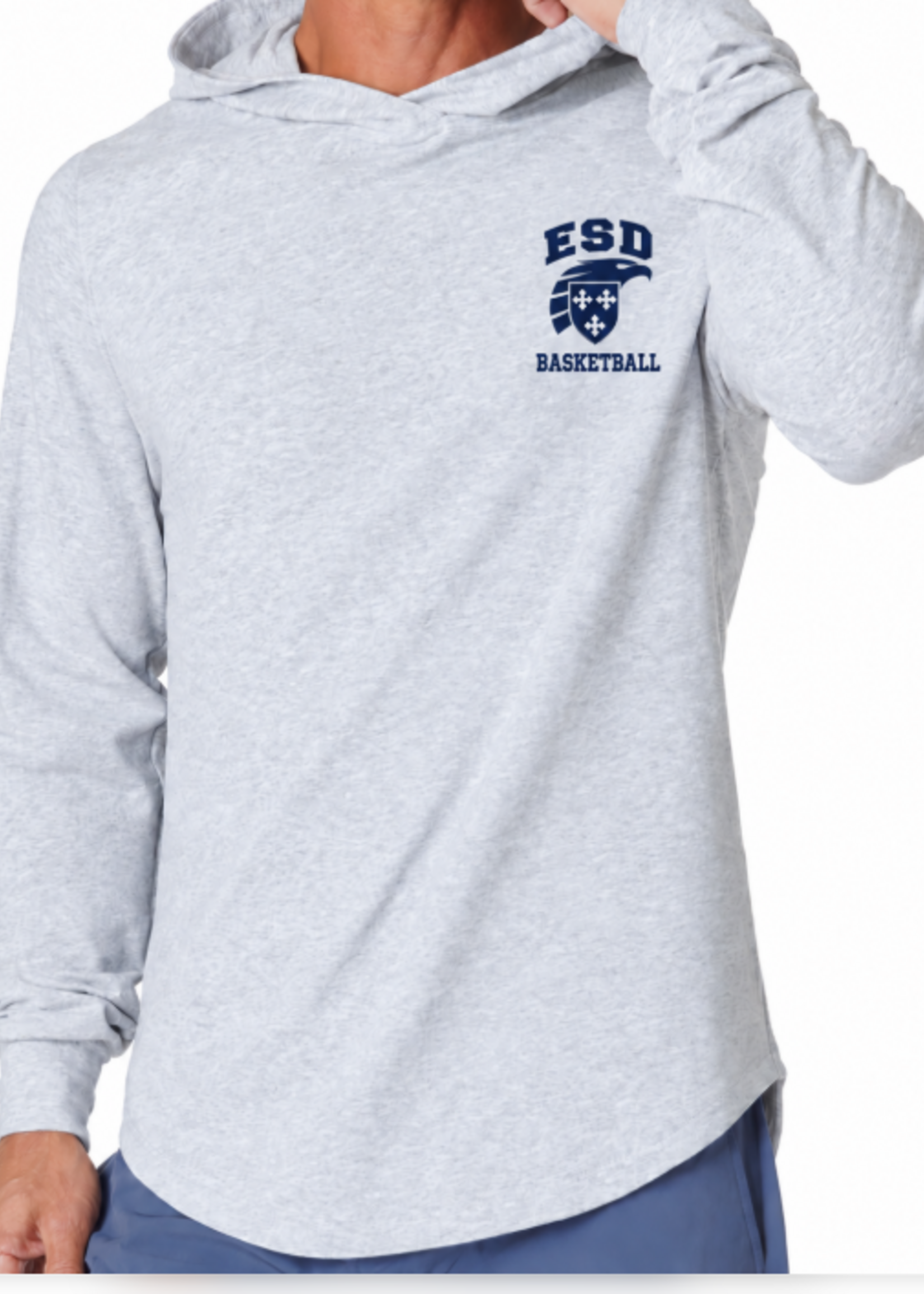 2026 LEGENDS BASKETBALL LS Aviation Hoodie GREY (Lightweight)