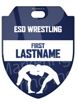 2026 Custom WRESTLING Bag Tag
